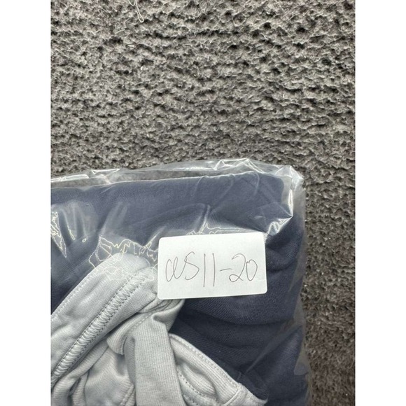 Vintage Adidas Logo Embroidered Cotton Pullover Hoodie Navy Blue Mens Size XL - Picture 10 of 10